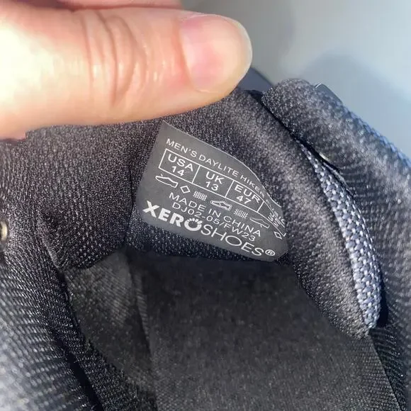 Xero Daylite Hiker Fusion Boots Shoes Mens Size 14 Barefoot Minimalist Hiking - Picture 6 of 6